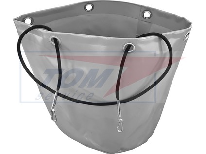 Vak ochranný závěsu stříbrný